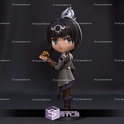 Chibi Shadowheart Baldurs Gate 3 3D Printing Figurine