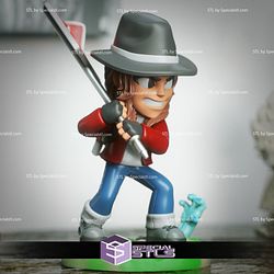 Chibi STL Collection - Maggie The Walking Dead Ready to Print