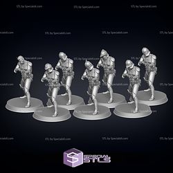 Clone Trooper Defender Starwars Various Version Ready to 3D Print