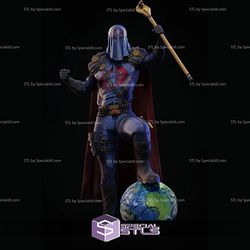 Cobra Commander on Earth GIJOE 3D Printing Figurine