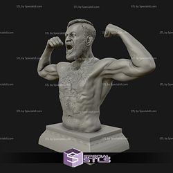 Conor McGregor Bust Ready to 3D Print