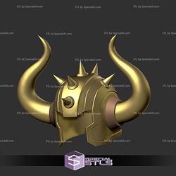 Cosplay STL Files Aldebaran Taurus Helmet