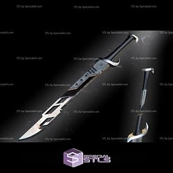 Cosplay STL Files Annihilation Heavy Sword