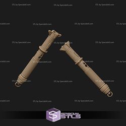 Cosplay STL Files Baylan Skoll Lightsaber 3D Print