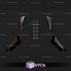 Cosplay STL Files Baylan Skolls Armor V3 3D Print