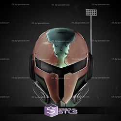 Cosplay STL Files Beebox Bounty Hunter Helmet Wearable