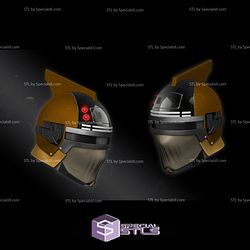 Cosplay STL Files Bounty Hunter Helmet