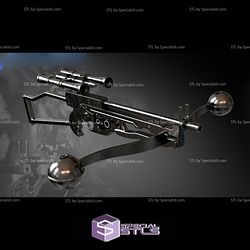 Cosplay STL Files Bowcaster Wookiee Crossbow