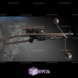 Cosplay STL Files Bowcaster Wookiee Crossbow