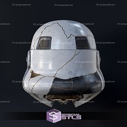 Cosplay STL Files Captain Enoch Helmet V3 3D Print