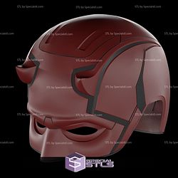 Cosplay STL Files Daredevil Classic Helmet