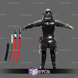 Cosplay STL Files Darth Vader Samurai