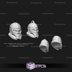 Cosplay STL Files Grim Reaper Trooper Helmet 3D Print