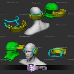 Cosplay STL Files Hunter Echo Bad Batch Helmet Wearable