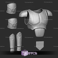 Cosplay STL Files Imperial Jedi Armor