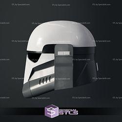 Cosplay STL Files Imperial Mandalorian Commando Helmet 3D Print