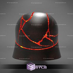 Cosplay STL Files Kylon Ren Destroyed Helmet