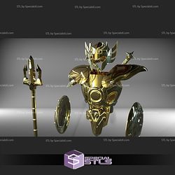 Cosplay STL Files Libra Armor Saint Seiya