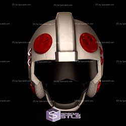 Cosplay STL Files Luke and Leia Helmet Starwars 3D Model