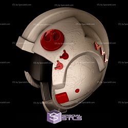 Cosplay STL Files Luke and Leia Helmet Starwars 3D Model