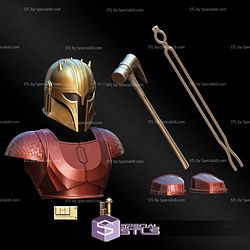 Cosplay STL Files Mandalorian Armor V2 3D Print