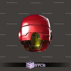 Cosplay STL Files New Century Iron Man Helmet