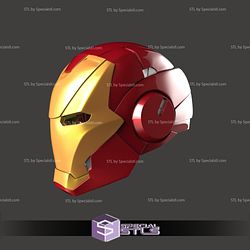 Cosplay STL Files New Century Iron Man Helmet