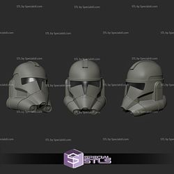 Cosplay STL Files Phase 2 Animated Clone Helmet Wearable