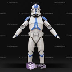 Cosplay STL Files Phase 2 Clone Trooper Armor Wearable
