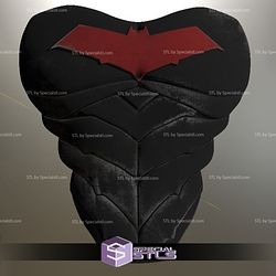 Cosplay STL Files Red Hood Chest Armor Batman