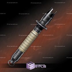 Cosplay STL Files Shin Hati Functional Lightsaber3D Print