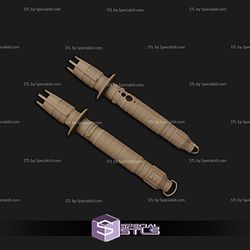 Cosplay STL Files Shin Hati Functional Lightsaber3D Print