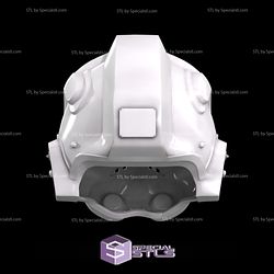 Cosplay STL Files Star Wars Battlefront Inferno Squad Helmet