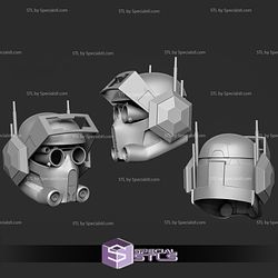 Cosplay STL Files Tech Bad Batch Helmet Wearable