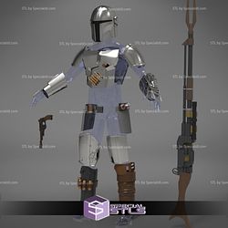 Cosplay STL Files The Mandalorian Full Armor and Weapons