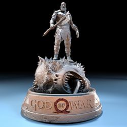Kratos Standing from God of War