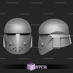 Cosplay STL Files Wrecker Bad Batch Helmet Wearable