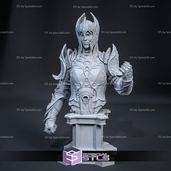 Dame Aylin Bust Baldurs Gate 3 3D Printing Figurine