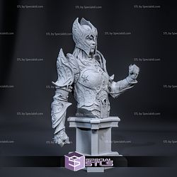 Dame Aylin Bust Baldurs Gate 3 3D Printing Figurine