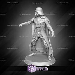 Darth Vader Relentless Standing Ready to 3D Print