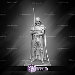 Darth Vader Unforgiving Standing Ready to 3D Print