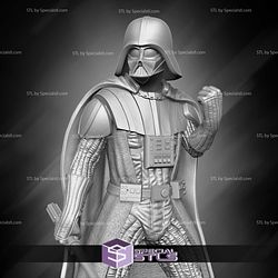 Darth Vader Vengence Standing Ready to 3D Print