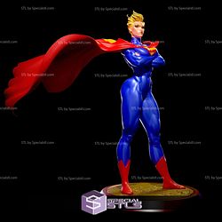 Elseworlds Finest Supergirl with NSFW 3D Printing Figurine