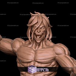 Eren Half Body Ready to 3D Print Attack on Titan