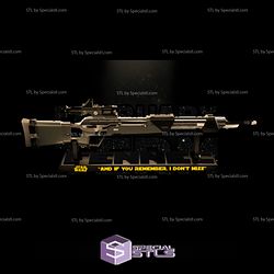 Fennec Shand Sniper Star Wars 3D Models