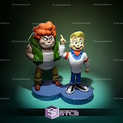 Fred and Red Herring A Pup Named Scooby Doo Ready to 3D Print