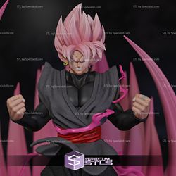 Goku Black Power Ready to 3D Print