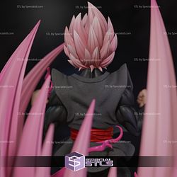 Goku Black Power Ready to 3D Print