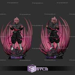 Goku Black Power Ready to 3D Print