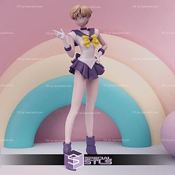 Haruka Tenoh Sailor Uranus V2 Ready to 3D Print